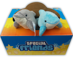 Dolphin cuddly toy