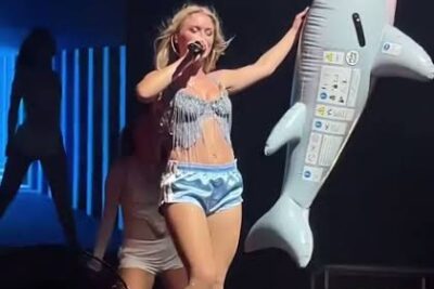 Zara Larsson Adopts Lumpy!